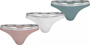 Calvin Klein Women Thong 3Pk 000QD5