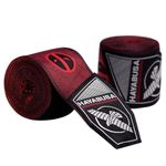 Hayabusa Marvel Hero Elite Mexican Style Boxing Hand Wraps for Men & Women - Deadpool, 180 Inches