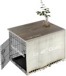 VIE DE AMAN Dog Crate Topper Wood f
