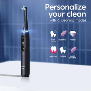 Oral-B iO8 Electric Toothbrush – Black Violet