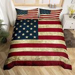 Homemissing American Flag Duvet Cov