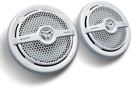 Sony XSMP1621 6 1/2-Inch coaxial 2-way Marine Speaker,White