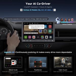 ATOTOZONE 10" QLED Car Stereo – Touchscreen Android Head Unit