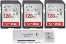 SanDisk 128GB (3 Pack) Ultra SDXC U