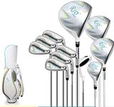 PGM Rio Womens Right Handed Golf Clubs Set Pink Ladies Complete Right Handed Set LTG014