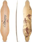 Loaded Boards Vanguard Bamboo Longboard Skateboard Deck (Flex 3)