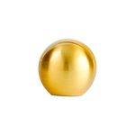 Weddingstar 6071-55 Classic Round Place Card Holder-Brushed Gold, 0.4 x 1 x 1 inches