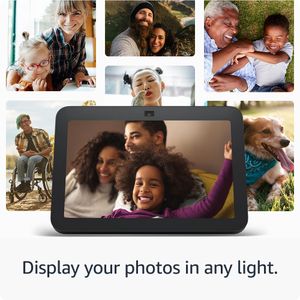 Echo Show 8 HD Smart Touchscreen Display with Alexa, Charcoal – 3rd Gen