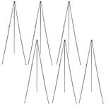 Quartet Easel, Instant Easel Stand, 63", Tripod Base, 6-Pack (S29E)