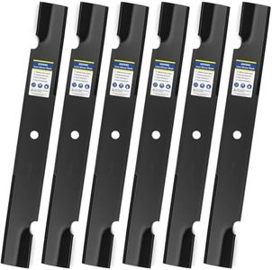 GICOOL 6-Pack 91-626 Lawn Mower Blades, Compatible with Scag, Ferris, Bad Boy 61" Decks, Replaces 48111, 481708, 5101755, 5022808ASM