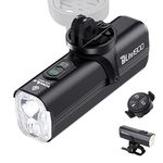 TOWILD DLite1800 Bike Lights,Wireless Control,1800LM Dual Light Source System,Compatible with Garmin/GoPro Mount,5000mAh Rechargeable Battery,Waterproof Bike Front Light for Commuter Cyclists