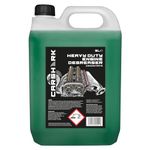 CARSHARK Engine Degreaser 5 litre Concentrate, Heavy Duty Formula, Use on All Engines