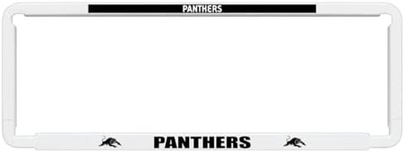 2X Official NRL Penrith Panthers Car Number Plate Frame Cover Surround