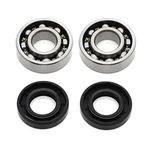 Wai Danie Crankshaft Crank Shaft Bearing Seals Compatible with Suzuki LT80 LT 80 Quad Sport 1987-2006 1988 1989 1990 1991 1992 1993 1994 1995 1996