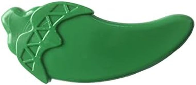 SimpleDog Doggie Dooley Chili Pepper Heavy Duty Dog Chew Toy for Aggressive Chewers, Green, USA Made Nylon, Large