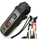 Bubbacare Anti-Bark for Dogs, Ultrasonic Anti-Bark Devices for Dogs with Portable Strobe Torch, Rechargeable and Long Range Anti Barking Device with USB for Large Small Dogs