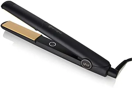 ghd Original Styler ― 1" Flat Iron Hair Straightener, Optimum Styling Temperature for Professional Salon Quality Results, No Extreme-Heat Styling Damage, Ceramic Heat Technology ― Black