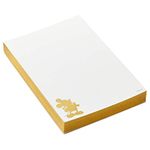 Hallmark Signature Disney Notepad (Gold Mickey Mouse Silhouette)