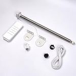 17mm/28mm Roller Shade Motor Kit with Remote Control, Mini Roll Up Blinds Motor Convert Blinds to Motorized