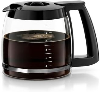 14 Cup Coffee Pot Replacement Compatible with Cuisinart Coffee Makers DCC-3200, DCC-2200, DCC-2200RC, DCC-2600, DCC-2800, DCC-3200FR, CBC-7200PC, DCC-1800FR, 14 cups carafe replacement