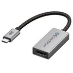 Cable Matters 48Gbps USB C to HDMI Adapter Supporting 4K 120Hz and 8K HDR - Thunderbolt 3 and Thunderbolt 4 Port Compatible - Maximum Supported Resolution on Any Mac via This Adapter is 4K@60Hz