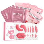 14PCS Skin Care Set,Spa Gift Set with Face Moisturizing Mask,Eye Mask,Lip Mask,Hand Mask,Foot Mask,Hydrating Face Mask Set,Skincare Gifts Set for Women