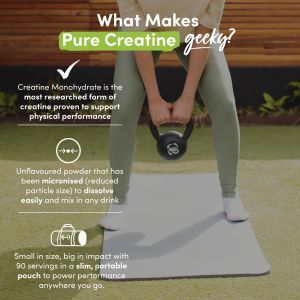 Pure Creatine Monohydrate Powder, 315g – Unflavored Supplement