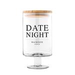 Weddingstar Personalized Glass Wedding Wishes Guest Book Jar - Date Night