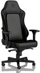 noblechairs HERO Series PU Faux Leather Black/Gold Gaming Chair