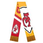 FOCO NFL Unisex-Adult Official Team Graphic Reversible Printed Scarf, Kansas City Chiefs, One size