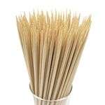 Bamboo Marshmallow Roasting Sticks with 30 Inch 6mm Thick Extra Long Heavy Duty Wooden Skewers,Roaster Barbecue S'Mores Skewers Hot Dog Forks for Camping,Party,Kebab Sausage(100 Pcs)