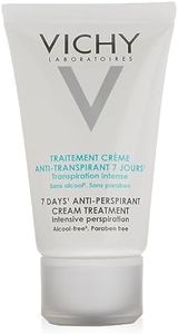 Vichy Dermo-Tolerance Crema Deodorante 7 Giorni, Per Tutti i Tipi di Pelle, Trattamento Antitraspirante per Sudorazione Intensa, Ascelle Fresche e Asciutte a Lungo, Con Acqua Termale di Vichy, 30 ml