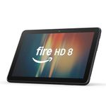 Amazon Fire HD 8 tablet, 8” HD Display, 3GB memory, 32GB, designed for portable entertainment, Black, (2024 release)