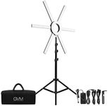 GVM Ring Light Kit with Tripod, 90W