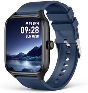 Smart Watches for Men Women(Answer/Make Call),1.96" HD Touch Screen Fitness Watch with Blood Oxygen Heart Rate Sleep Monitoring 100 Sport Modes,Smartwatch with IP67 Waterproof for iOS Android