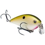 Strike King (HCKVDS1.5SH-517 KVD 1.5 Shallow Squarebill Fishing Lure, 517 - Tennessee Shad, 3/8 oz, Black Nickel Hooks