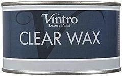 Vintro Wax for Wood, Furniture and Chalk Paint - 400ml (Clear)