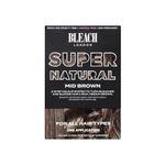 BLEACH LONDON MID BROWN SUPER NATURAL KIT - Semi-permanent mid brown colour correction kit