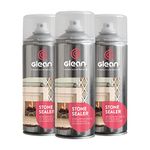 GLEAN Stone Sealer Aerosol | Impregnating Sealer for Natural & Manmade Stone | Seals and Protects Against Stains & Marking | 3 x 400ml