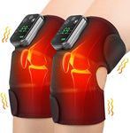 Cordless Heated Knee Massager, 2PC 