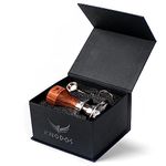 58mm Tamper For Espresso Machines V2 KNODOS Rosewood Self Leveling and Double Spring Loaded Design Calibrated Coffee Tamper With Gift Box (58.35mm)