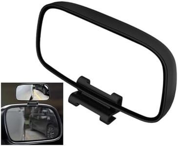 Blind Spot Mirror, Side Mirror Wide Angle Mirror, Granmagazz Adjustable 360° Rotation Car Auxiliary Convex Wide Angle Mirror Snap Way Clip On Side Rearview Mirror Universal for Car SUV Truck