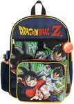 Bioworld Dragon Ball Z kids Backpack Set 4-Piece School Supplies Combo