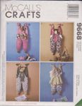 McCall's 9668 Crafts Sewing Pattern Hanging Bag Holders