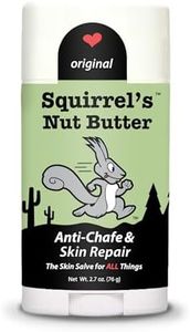 Squirrel's Nut Butter Anti Chafe Stick | All Natural Chafe Prevention & Skin Care for Athletes, Runners & Adventurers | Thighs, Arms, Pack Straps & More | 2.7 oz