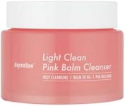 daymellow Light Clean Pink Balm Cleanser 3.04fl.oz/90ml, Cleansing Balm, Makeup Remover, Balm to Oil, Double Cleanse, Face Wash