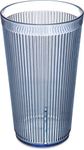 Carlisle 402054 Crystalon Stackable SAN Tumbler, 20.7 oz. Capacity, Blue