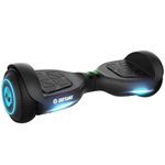 Gotrax Edge Hoverboard with 6.5" LED Wheels & Headlight, Max 5km Range & 10km/h Power by Dual 200W Motor, UL2272 Certified and 65.52Wh Battery Self Balancing Scooters for 44-176lbs Kids Adults(Black)