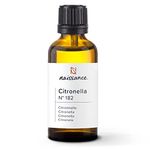 Naissance Citronella Essential Oil (No. 182) - 50ml - Pure, Natural, and Undiluted - for Aromatherapy, Massage Blend & Diffusers - Calming and Refreshing Aroma