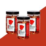 3 X 330g Freshly UK- made Authentic Korean Kimchi made by Korean Artisans (100% Natural Fermentation, Natural Probiotics, No Artificial Additives)